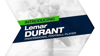 Professional Football Player Lemar Durant - Intro Video