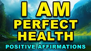 I Am In Perfect Health | Positive Affirmations For Health \u0026 Healing | Abundance Wealth \u0026 Happiness