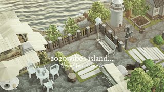 【あつ森】マイデザインを使わずにつくる島 屋上テラス☕️ |No Custom Designs | Rooftop Terrace |Animal Crossing New Horizons