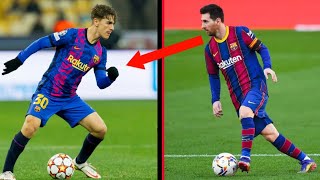 Pablo Gavi Vs Messi Skills||2022