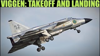 AJS37 Viggen: Takeoff & Landing Tutorial | DCS WORLD