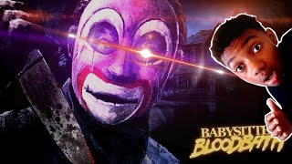BEING HAUNTED BY A SERIAL KILLER AND BABYSITTING! | Babysitter Bloodbath (Puppet Combo)