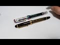 pilot 823 vs twsbi vac 700r iris fountain pen comparison