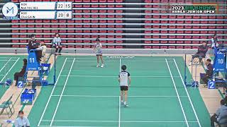 여단 WS U15 128강 | (KOR) Noh YUL HEE vs (KOR) Choi GA IN[2023 밀양 원천요넥스 코리아주니어오픈배드민턴선수권대회]