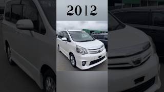 😀Evolution of Toyota Noah (2001~2024) #shorts