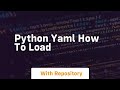 Python YAML How to Load