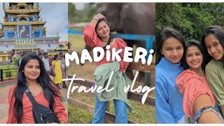 MADIKERI VLOG 🏡 | Girls trip 👭| #madikeri #travel