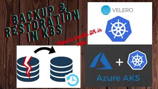 Backup and Restore in Kubernetes | Velero | How Velero Works | Setup AKS | Migrate K8s cluster