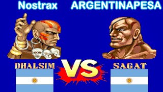 Street Fighter II': Champion Edition - Nostrax vs ARGENTINAPESA FT5