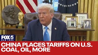 China places tariffs on U.S. coal, oil, more