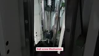 BALL SCREW MECHANISM #shorts #engineering #servomotors