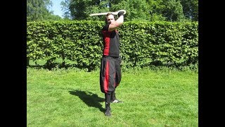 Joachim Meyers Four Dussack Drills - Part Three