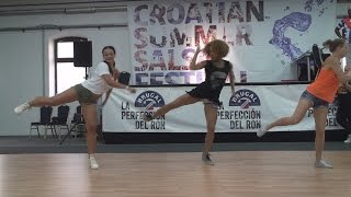 Timba Con Reggaeton - Diana Rodriguez - Croatian Summer Salsa Festival 2015