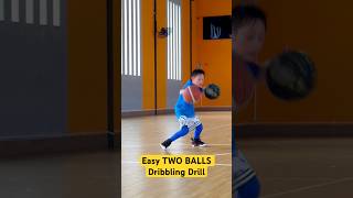 Fun Two Balls Basketball Dribbling Drills for 9 Year Olds #basketball #balllife #stephcurry