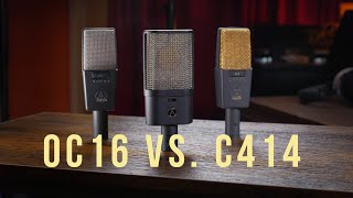 Austrian Audio OC16 vs. AKG C414 XLS vs. C414 XLII