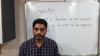 Basic Complex Analysis - Unit 3 - Lecture 5 - Singular Point