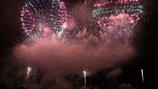 2017-08-19 赤川オープニング「届け!!かがやき!!」マルゴー - Akagawa Fireworks Festival: Opning Starmine by Marugo