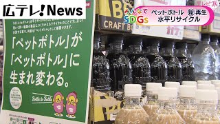 【SDGsペットボトル再生】水平リサイクル