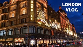 런던 브이로그 | 런던의 크리스마스는 Harrods으로부터~Christmas is around the Corner