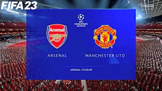 FIFA 23 | Arsenal vs Man United - Champions League UCL - PS5 Gameplay