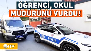 Okuldan Atılan Öğrenci, Müdürü Silahla Vurdu! | NTV