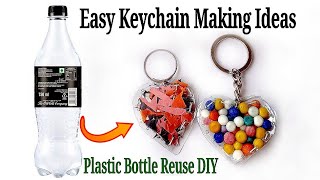 Easy Keychain Making/ പ്ലാസ്റ്റിക്‌ ബോട്ടിൽ കൊണ്ട് ഒരു അടിപൊളി കീ ചെയിൻ/ #easykeychainmaking