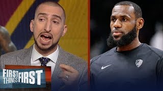 Nick Wright and Cris Carter discuss where LeBron James should sign in offseason | FIRST THINGS FIRST