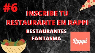 🛑👍🧡¿CÓMO INSCRIBIR MI RESTAURANTE EN RAPPI? 🛑👍🧡 RAPPI ALIADO CHEF MODE MEDIA- GASTRONOMIA