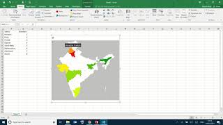 Create a Geographic Heat Map in Excel