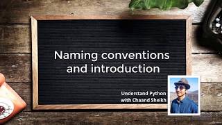 30. Naming conventions and introduction | OOP in Python | Python Tutorials for Beginners