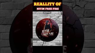 REALLITY OF NITIN FREE FIRE 😔 | #shorts #freefireroastvideo