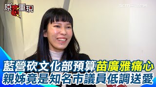 【#原音重現】國民黨砍公視文化部預算！苗廣雅：會有一種我們是不是沒有資格在社會上生存的一個行業？差六歲親姊竟是知名立委 姊妹倆送愛每年努力募款1200萬默默認養一支球隊｜三立新聞網 SETN.com