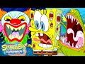 SpongeBob | 60 MINUTEN Geister, Monster und mehr! 👻 | Creature Feature | SpongeBob Schwammkopf