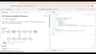 203. Remove Linked List Elements | Java | Leetcode | Linked List | DSA