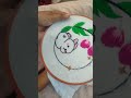 cute bunny u0026 flowers embroidery tutorial embroidery bunny