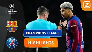 DUBIEUZE RODE KAART VERANDERT ALLES!!😱🤔 | Barcelona vs PSG | Champions League 20