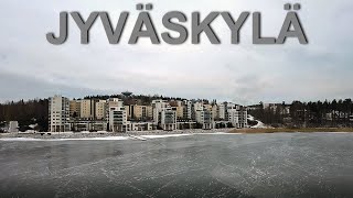 Winter Walk in Jyväskylä Finland