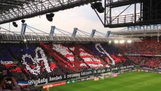 Wisła Kraków - Legia Warszawa. Oprawa kibiców Wisły