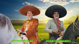 🐴 Corridos de Caballos 🐴 Vicente Fernández vs Antonio Aguilar 🐴Mix Puros Corridos de Caballos