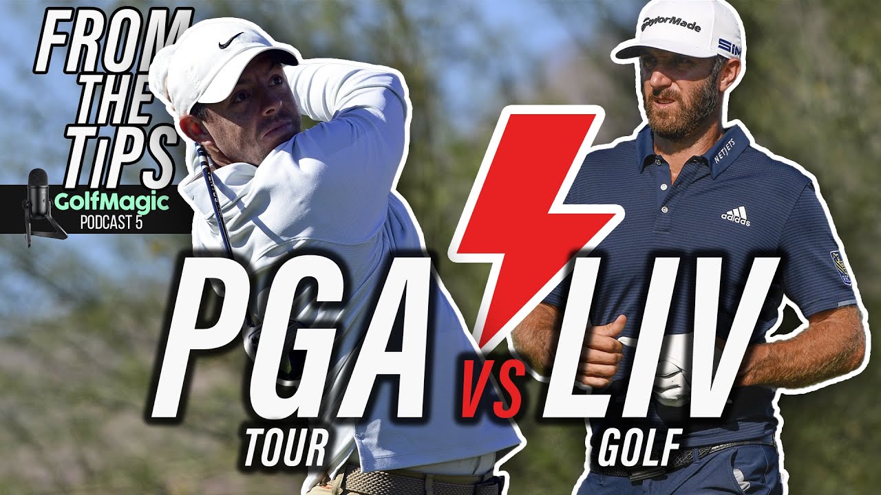 Who Wins This CRUNCH PGA Tour Vs LIV Golf Match?! GolfMagic Podcast EP5 ...