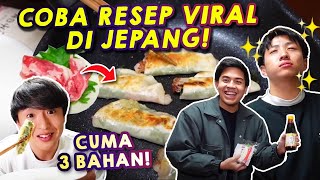 COBA MASAK PAKE RESEP VIRAL DI JEPANG! CUMA 3 BAHAN!?