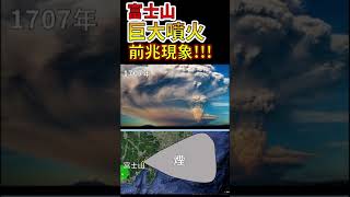 30秒でわかる富士山の巨大噴火の前兆現象！　#shorts