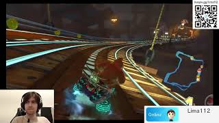 Lima112 - Jogando Mario Kart 8 no Wii U com os Inscritos!