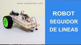 Como hacer tu robot seguidor de linea facil.