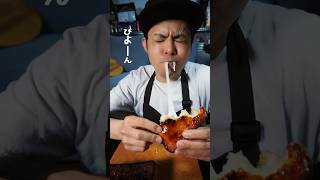 ３日間バター生活２日目🧈悪魔のバターシュガートーストが美味すぎて怖い #shorts