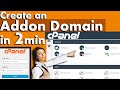 How to create an Addon domain in cPanel [Step by Step] ☑️