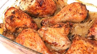 Pollo al Horno con Patatas y Cebolla