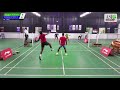 seshapriyan srihari vs azarudin karan md final chennai district badminton championship 2021