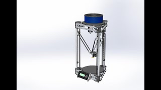 RobotDigg Delta Robot 3D Printer and Alu Veterx