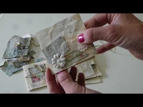 Vintage Style Junk Journal Embellishment Ephemera Scrapbook Kit Tags & Pockets - SOLD Vintage Style Junk Journal Embellishment Ephemera Scrapbook Kit Tags & Pockets - SOLD
